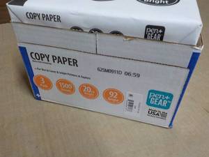2000 Sheets White Pen and Gear Copy...