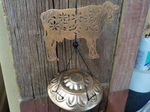 Outdoor Cow Dcor Wind Chimes...