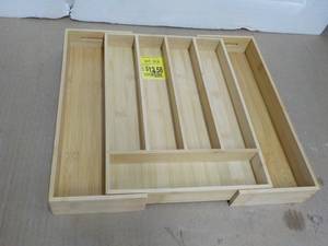 Silverware Wood Expandable Drawer...