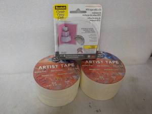 8 rolls Artist Tape and Craft Tape...
