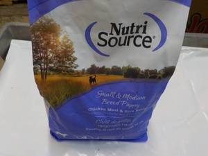 Nutri Source 4 lbs. Puppy Food...
