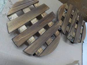 2 Plant Stands on Wheels...