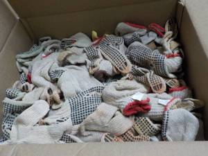 Box of Cotton Work Gloves...
