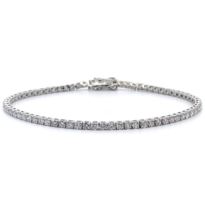 Classic 3 Carat Diamond Tennis Bracelet Retail Tag $1,745 VIDEO