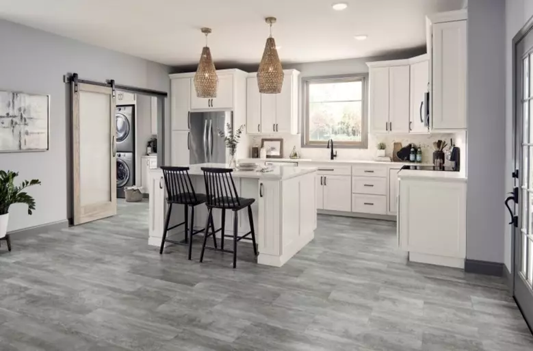 462 Sq. ft.  Mannington Realta Glue Down LVT  Color Austia Snow SKU LVGA