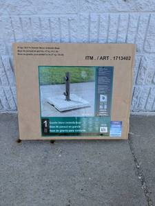 SUNVILLA GRANITE STONE UMBRELLA BASE