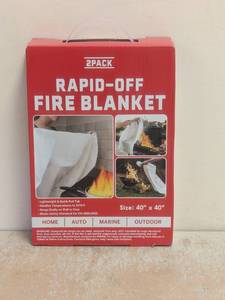 NEW RAPID OFF FIRE BLANKET