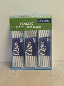 NEW Q-TIPS 3PK (625CT)