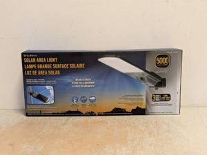 SOL R BRITE SOLAR AREA LIGHT 5000 LUMENS