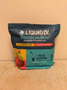 LIQUID I.V. HYDRATION MULTIPLIER ELECTROLYTE DRINK MIX LEMONSTRAWBERRY 30CT
