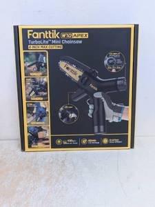 FANTTIK W10 APEX TURBOLITE MINI CHAINSAW 4 INCH MAX CUTTING