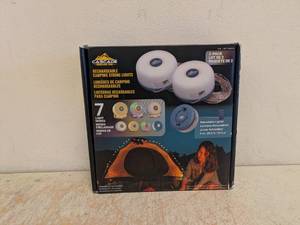CASCADE MOUNTAIN TECH RECHARGEABLE CAMPING STRING LIGHTS