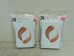 NEW UP&UP COSMETIC WEDGES 96CT 2PK