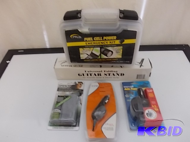 Guitar Stand, Phone Chargers, Misc