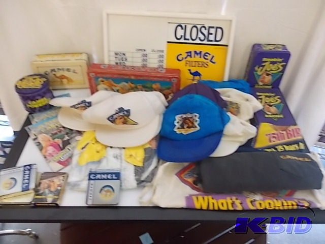 Camel Cigarette Collectables