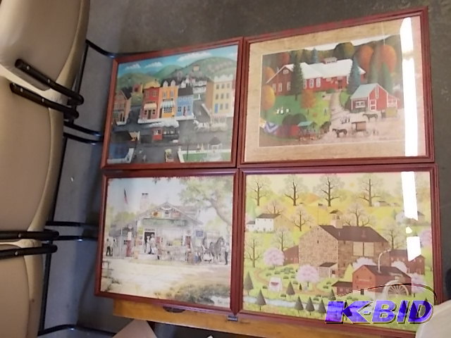 4-Framed Picture Set