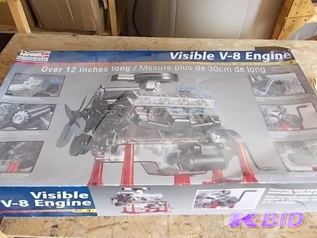 V-8 Engine Model