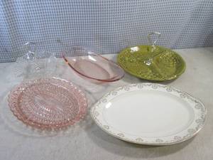 (EW3) Assorted Vintage Serving Dish...