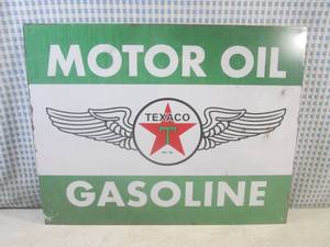 (G-1) Texaco Motor Oil Gasoline Tin...