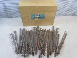 (CSB) Assorted Vintage Wood-Boring ...