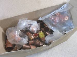 (EC1) Box of Copper Pipe Fittings...