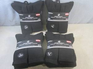 (BSB) 4 - 6-Pair Packs of Mens Cre...