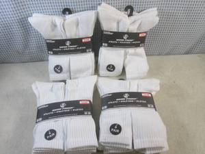 (BSB) 4 - 6-Pair Packs of Mens Cre...