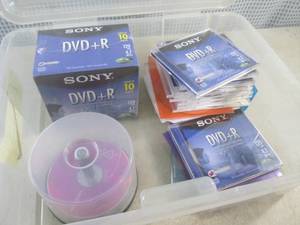 (EW3) Assorted Blank DVD-R and CD-R...