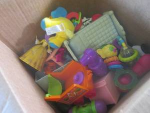 (F-0) Box of Misc Toys...