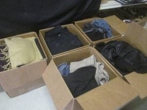 (A-4) 5 Boxes of Assorted Clothes...
