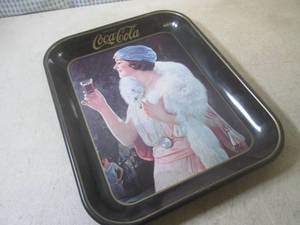 (EC1) Vintage Coca-Cola Metal Tray ...