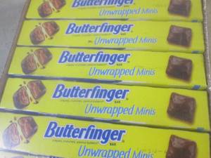 (B-1) 9 Boxes of Butterfinger Unwra...