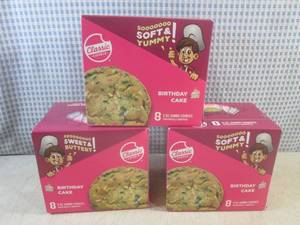(B-2) 3 Boxes of Birthday Cake Jumb...