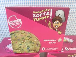 (B-2) 3 Boxes of Birthday Cake Jumb...