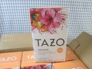 (B-2) 6 Boxes of Tazo Passion Herba...