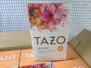 (B-2) 6 Boxes of Tazo Passion Herba...