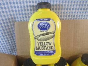 (B-1) 12 Bottles of Yellow Mustard ...
