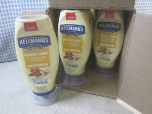 (B-2) 8 Bottles of Hellmanns Chick...
