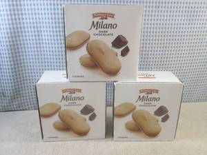 (B-3) 3 Boxes of Milano Dark Chocol...