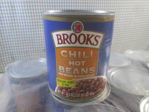(C-1) 12 Cans of Hot Chili Beans 30...