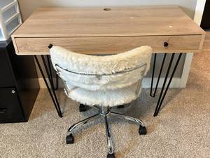 Desk & Chair Set - Drawer Needs Repair