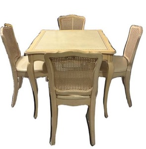French Style Dining Table & 4 Chairs