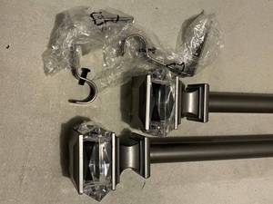 NEW Contact Grip Premium, Umbra Drapery Rod & Bamboo Shoe Rack Mixed Lot