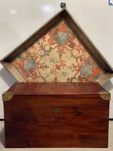 Wood Box With Display Tray