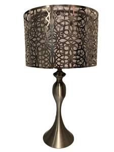 Decorative Pierced Metal Table Lamp