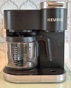 Keurig Dual Coffee Maker With Carafe