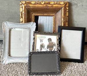 Assorted Picture Frames (Lot of 5)