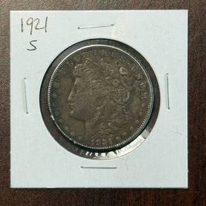 1921 S Morgan Silver Dollar