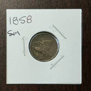 1858 Flying Eagle Cent - Small Date Variety