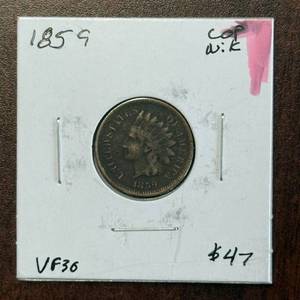 1859 Indian Head Cent